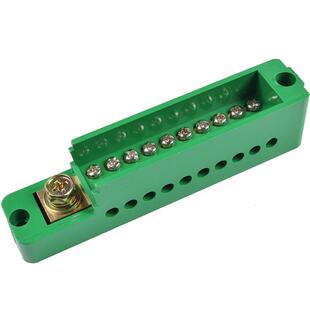 一进十出接线盒分线器 单极家用电线连接器电表火/零线接线端子排