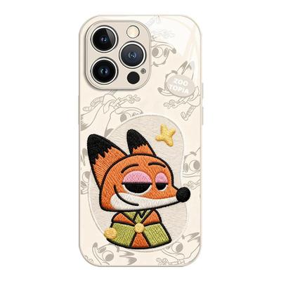 Q版尼克朱迪手机壳情侣