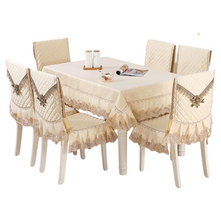 四季座椅套罩家用餐椅套罩桌布餐桌椅套罩新款实木餐椅子套罩高级