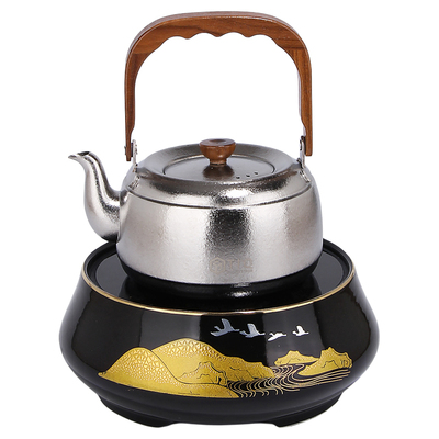 TIQ纯钛养生烧水壶围炉煮茶壶