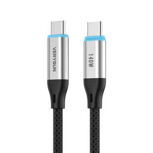 VERYSUN/威森140W超级协议转换数据线48锭编织工艺主充手机兼容笔记本快充多协议兼容苹果17-6安卓