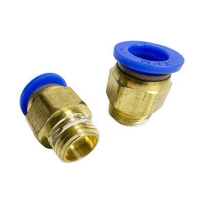 源头好货！朝日PC外螺纹直通接头