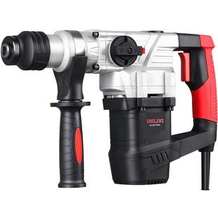 德力西电气大功率电锤电镐冲击钻家用打孔多功能混凝土扁铲凿子
