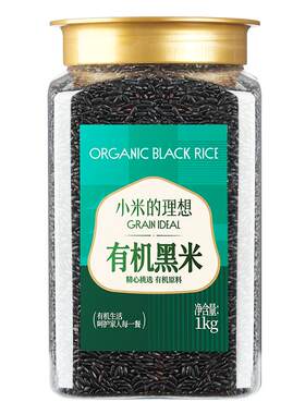 小米的理想有机黑米新米杂粮粥