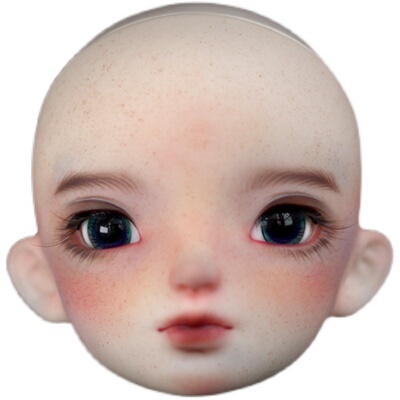 【咩瓜社】原创自制木瓜欧美御姐树脂娃头6分裸头BJD娃娃人偶手办
