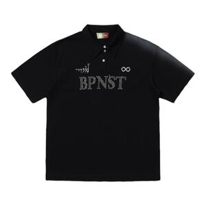 BIPOLAR X NST联名自然之眼POLO衫喷色短袖上衣短裤潮流简约套装