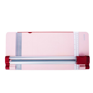 inozto日系简约切纸刀A4精准双轨滚轮手动小型裁纸刀a5切纸机裁剪照片名片相片割纸机居家办公切纸器裁纸神器