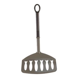 日本进口煎鱼铲子加宽翻鱼盛鱼专用锅铲耐高温家用煎牛排烙饼漏铲