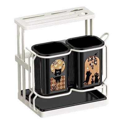 中古风多功能刀架收纳座