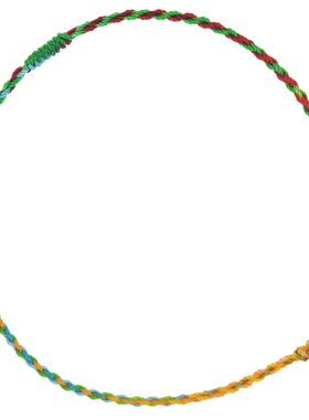 手工编织超细甜美风脚链绳