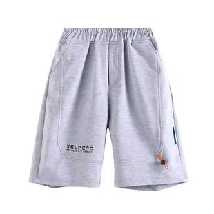 男童夏季运动短裤2023新款夏装中裤五分裤中大通时尚百搭休闲宽松