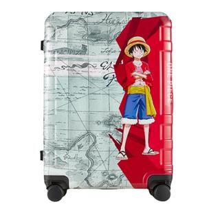 银座x航海王正版联名路飞行李箱结实耐用usb充电口拉杆箱旅行箱