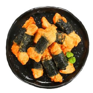 春雪食品海苔鸡肉卷500g 冷冻油炸空气炸锅鸡胸肉鸡肉卷清真食品