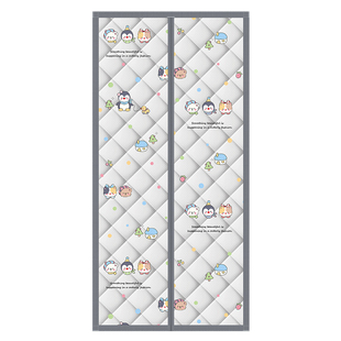 冬季加厚棉门帘保暖防风家用卧室磁吸挡风防寒隔音保温隔断帘防寒