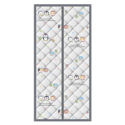 【专治门缝漏风】棉门帘御寒保暖