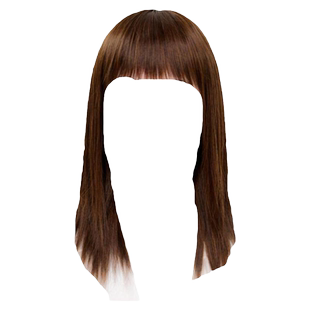 假发女长发全头套式真人发齐刘海薄款中长发透气减龄显白光头可扎