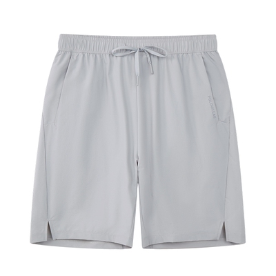 Polovillae/保罗威特松紧腰夏季新款直筒显腿长清爽短裤男