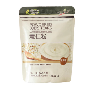 台湾健康时代薏仁薏米粉500g熟纯粉薏仁水无加糖即食代餐粉去湿气