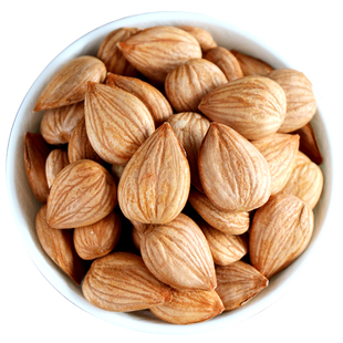 新疆特产库车杏仁小白杏生果仁坚果包邮原味烤椒盐无壳散装南杏核