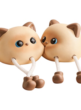 客厅玄关置物架洞洞板吊脚娃娃摆件装饰品电视柜墙上创意可爱家居