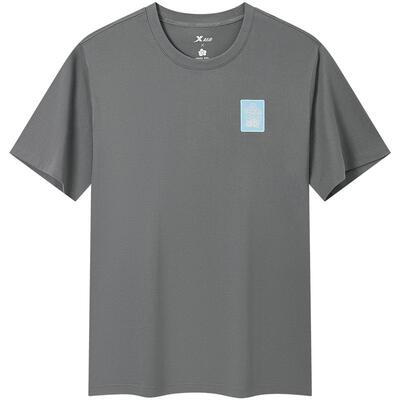 特步ATOMO FAFA丨T恤男款官方夏季新品休闲针织短袖975329010518