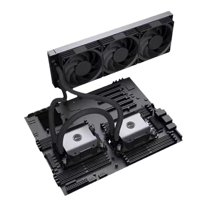 散热器一体式水冷服务器单双CPU