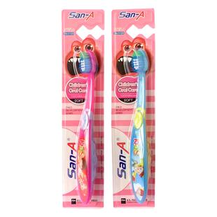 儿童硬毛牙刷中硬毛3-6岁 6到12岁孩子小学生中大童专用家用小孩