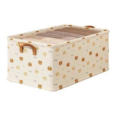 衣服收纳箱抽屉式折叠布艺储物筐