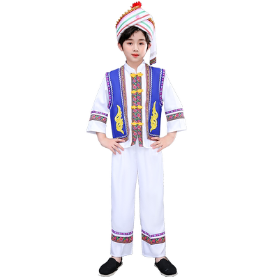 男童女童民族白族新品演出服促销