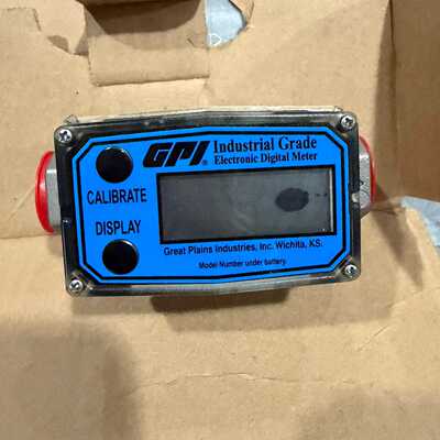 议价--GPI工业级涡轮流量计，型号G2S07N09GMA，美国原装