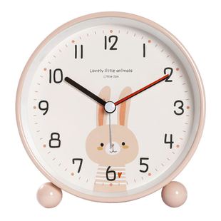 摆台式闹钟表儿童时钟学习女孩新款桌面静音2025小学生用起床神器