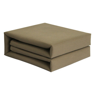 帆布定型被标兵内务棉被宿舍豆腐块模型被压实叠好成型军绿色被子