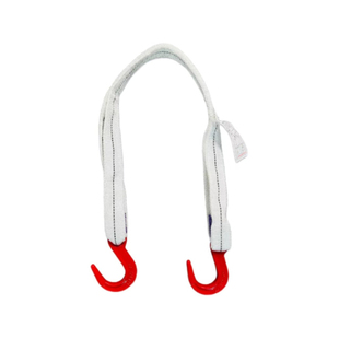 扁平吊装带两头扣吊带带钩叉车起重单钩拖车绳吊车吊装绳吊带挂钩