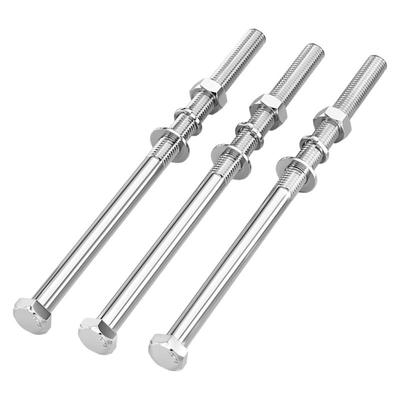 201/304不锈钢半牙六角螺丝套装