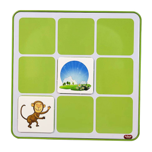 儿童小学生全脑开发高效记忆训练卡9宫格宫殿记忆早教益智玩教具