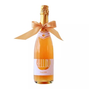 人间水蜜桃 Belini贝利尼桃子起泡酒气泡酒鸡尾酒低度甜果酒 芹酒