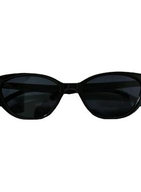 窄小猫眼墨镜海边女士潮太阳眼镜