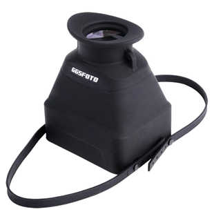 GGS取景器S8 单反微单相机LCD屏幕遮阳外接目镜3倍放大器高清观景器遮光眼罩折叠收纳适用佳能尼康索尼富士