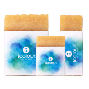 icolour爱卡乐水彩清洁擦猪皮胶绘画水彩颜料去除留白液留白胶专用橡皮擦皮具陶瓷电路板橡胶片生胶片去胶片