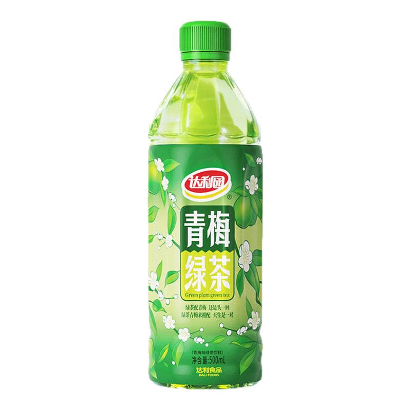 达利园青梅绿茶500ml*2瓶整箱装