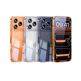 【德国进口】适用苹果17手机壳iPhone17promax2025新款16promax透明硅胶15pu镜头全包12防摔13手机套11男14pm
