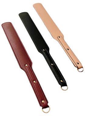 皮革长戒尺SP皮拍子小圈实践工具套装Cosplay道具马鞭重型拍