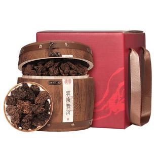 宫明茶叶19年易武古树老茶头 云南熟普洱茶熟茶散茶沱茶礼盒500g