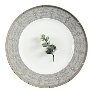 Noritake则武ROCHELLE骨瓷家用盘子酒店餐具套装碗碟高档会所餐盘