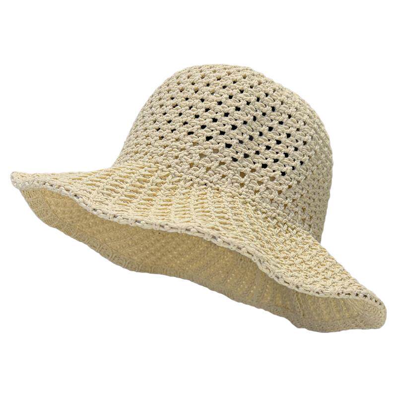 夏季镂空渔夫帽女款防晒显脸小