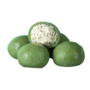 糖山伯无糖精青团蛋黄肉松艾草青团生酮食品孕妇零食无麸质糕点心