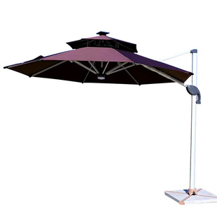 户外庭院伞罗马伞室外别墅太阳伞露天阳台伞摆摊伞大型保安岗亭伞