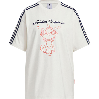 Adidas/阿迪达斯正品三叶草女士宽松户外耐穿经典休闲短袖KC3099