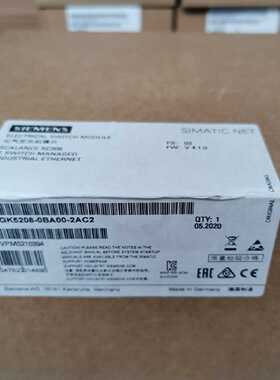 议价西门子6GK5208-0BA00-2AC2 IE交换机6GK52080BA002AC2 RJ45端