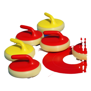 旱地壶校园冰教学户外拓展公司团建家庭亲子比赛仿真运动地板冰球